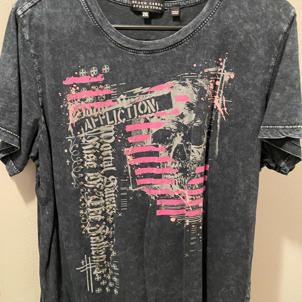 Affliction women top